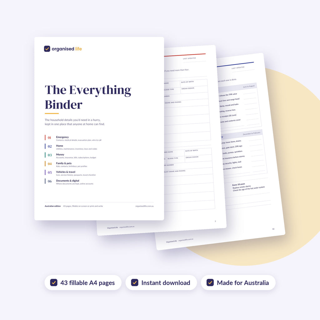 The Everything Binder